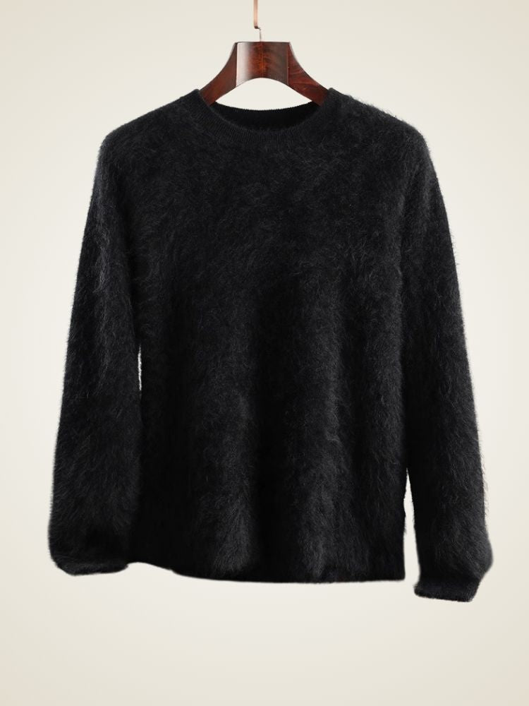 Alaric - Brushed Crewneck Cashmere Sweater