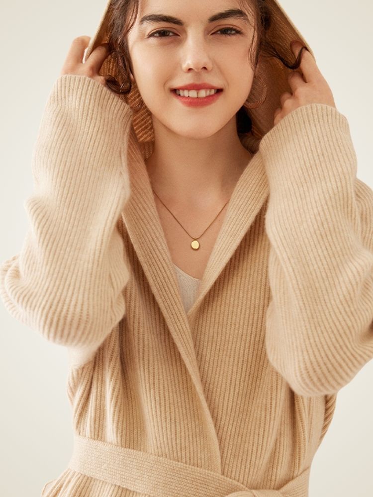 Alura - Long Cashmere Cardigan