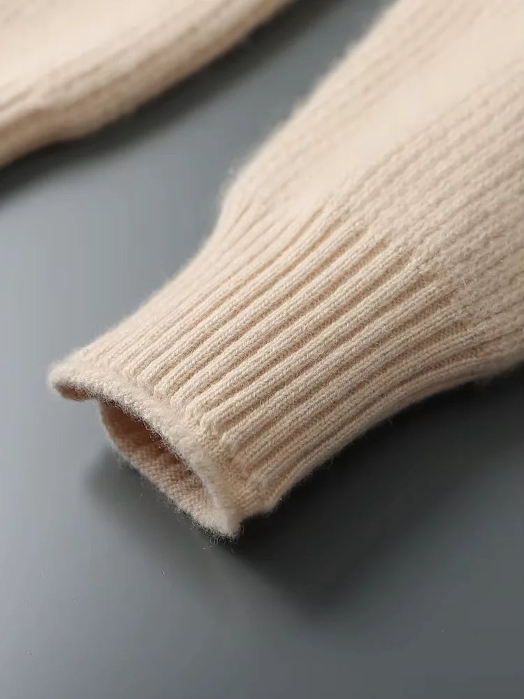 Emmett - Ribbed Cashmere Cardigan