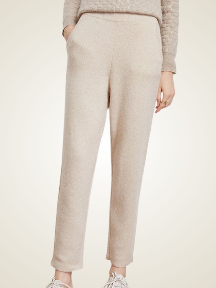 Clelia - Tapered Cashmere Pants
