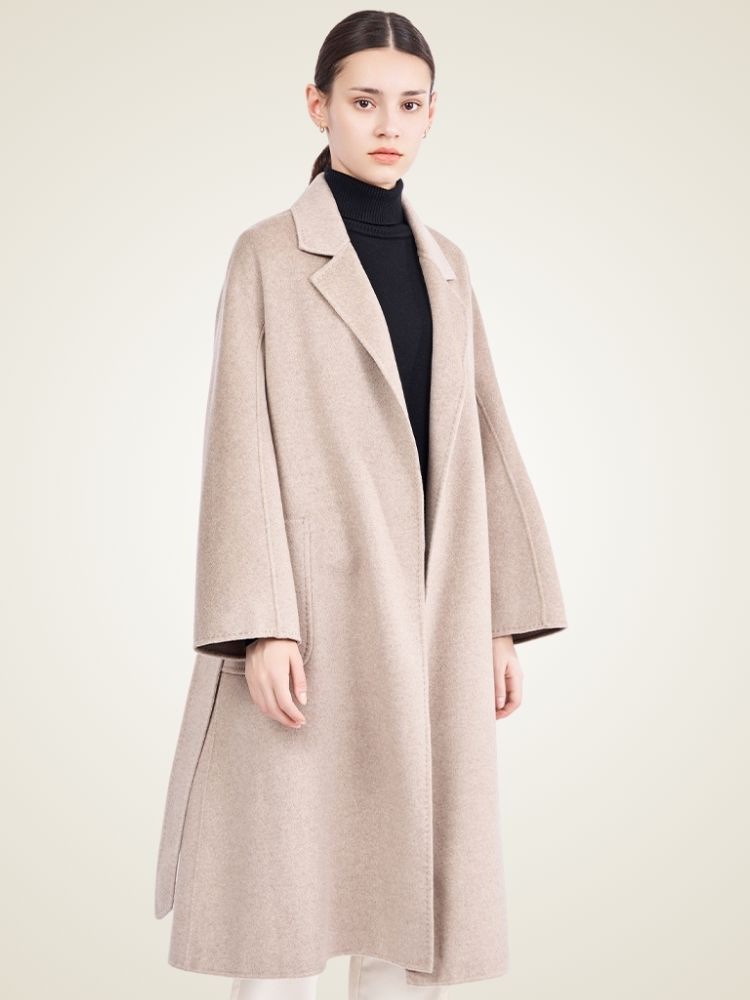 Sofia - Long Cashmere Coat