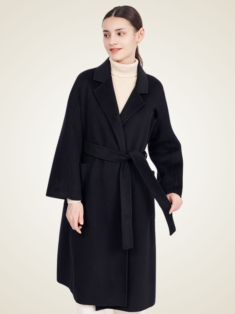 Sofia - Long Cashmere Coat