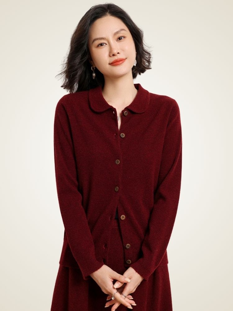 Edra - Buttoned Cashmere Cardigan