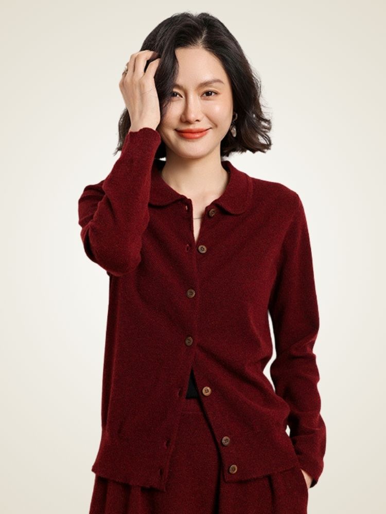 Edra - Buttoned Cashmere Cardigan