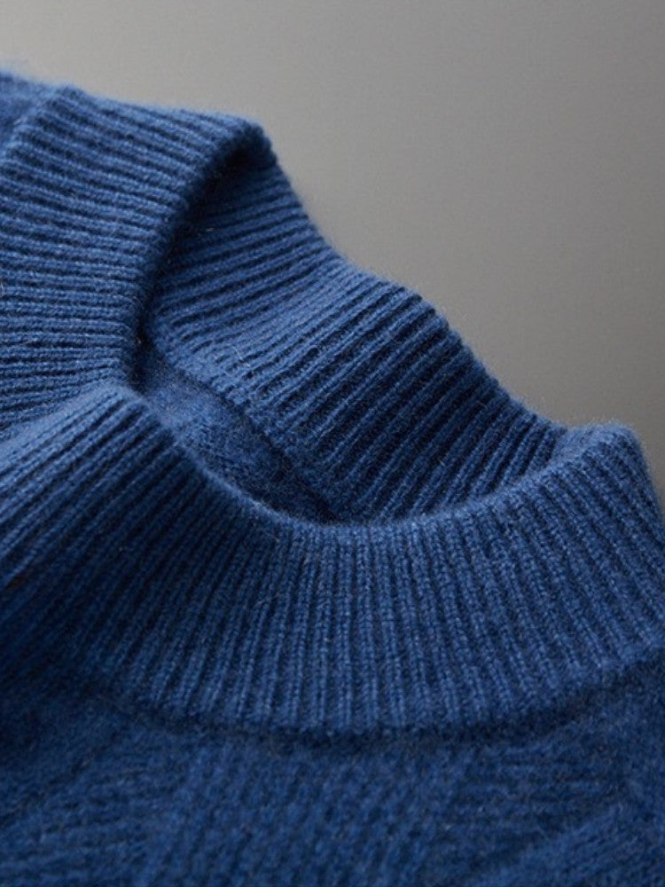 Cilian - Diamond Knit Cashmere Sweater