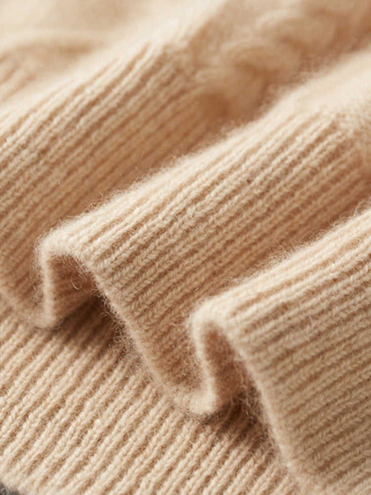 Clarence - Cable-Knit Cashmere Sweater