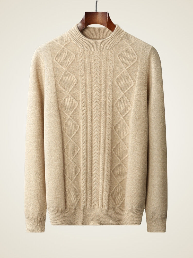 Clarence - Cable-Knit Cashmere Sweater