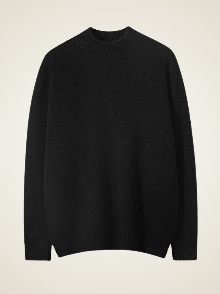 Callum - Cashmere Mock Neck Sweater