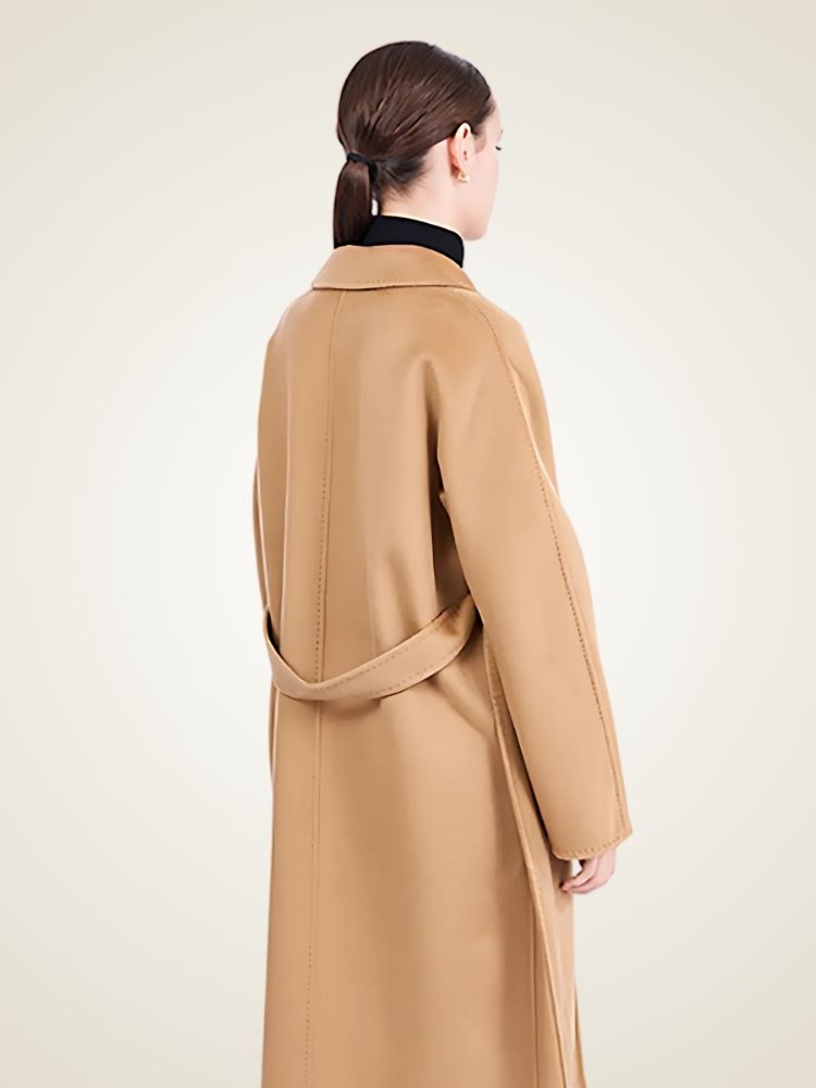 Ayana - Double-Breasted Cashmere Coat