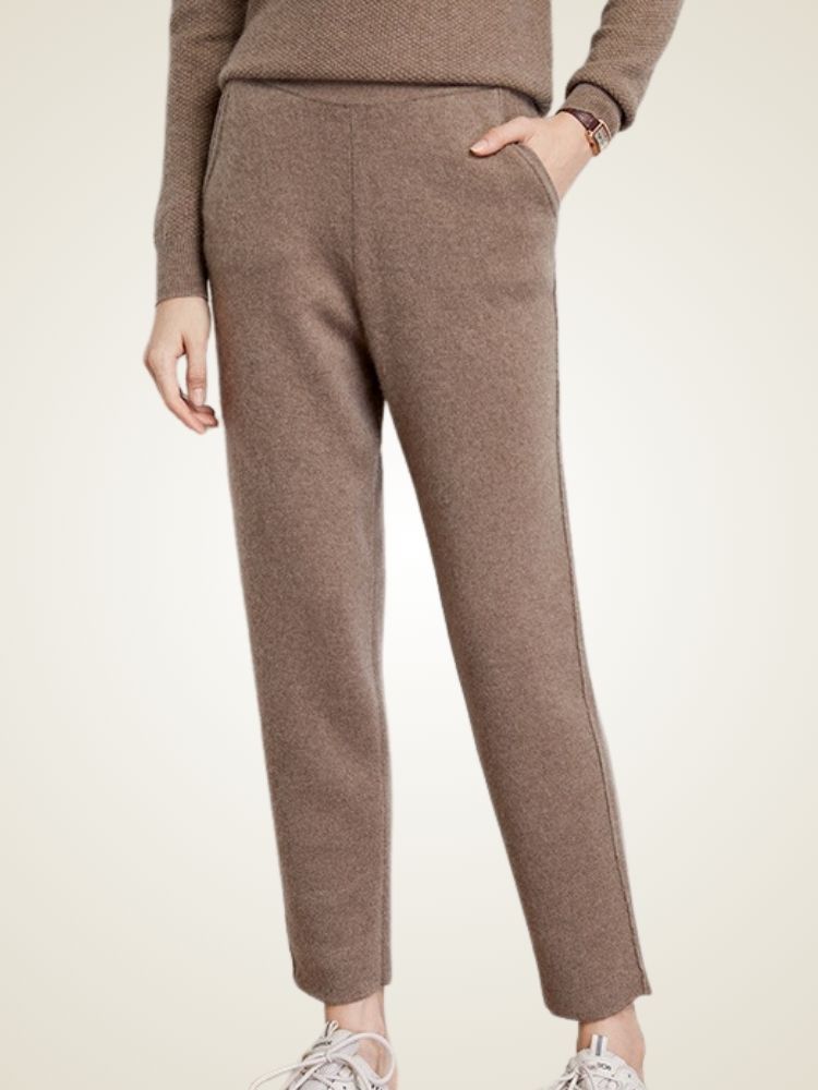 Clelia - Tapered Cashmere Pants