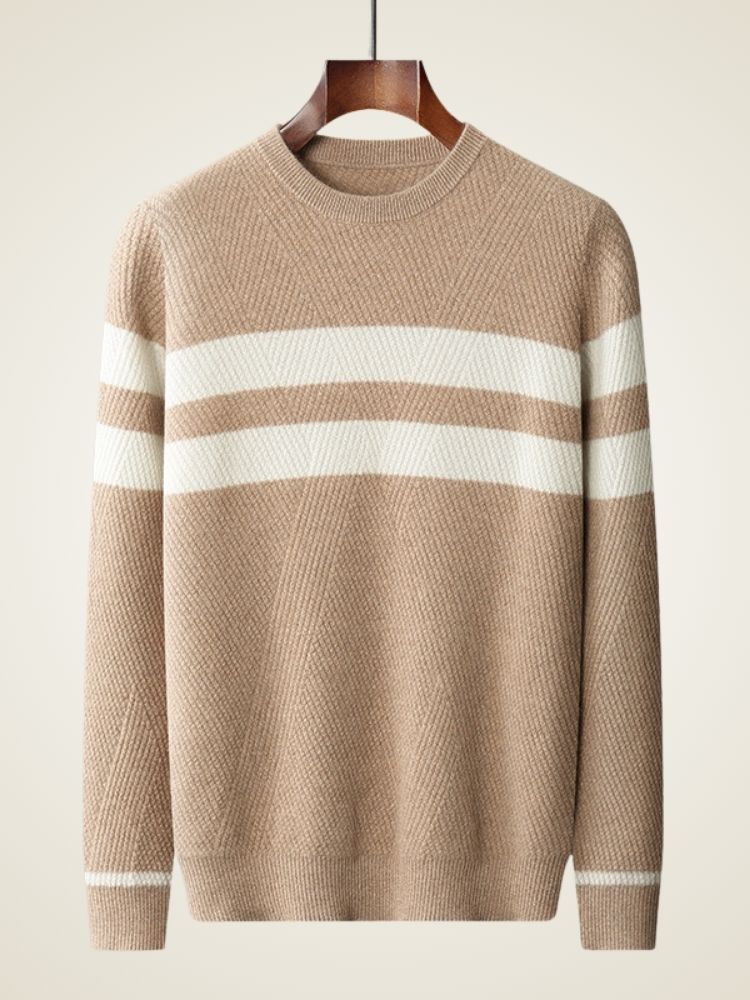 Lane - Striped Cashmere Sweater