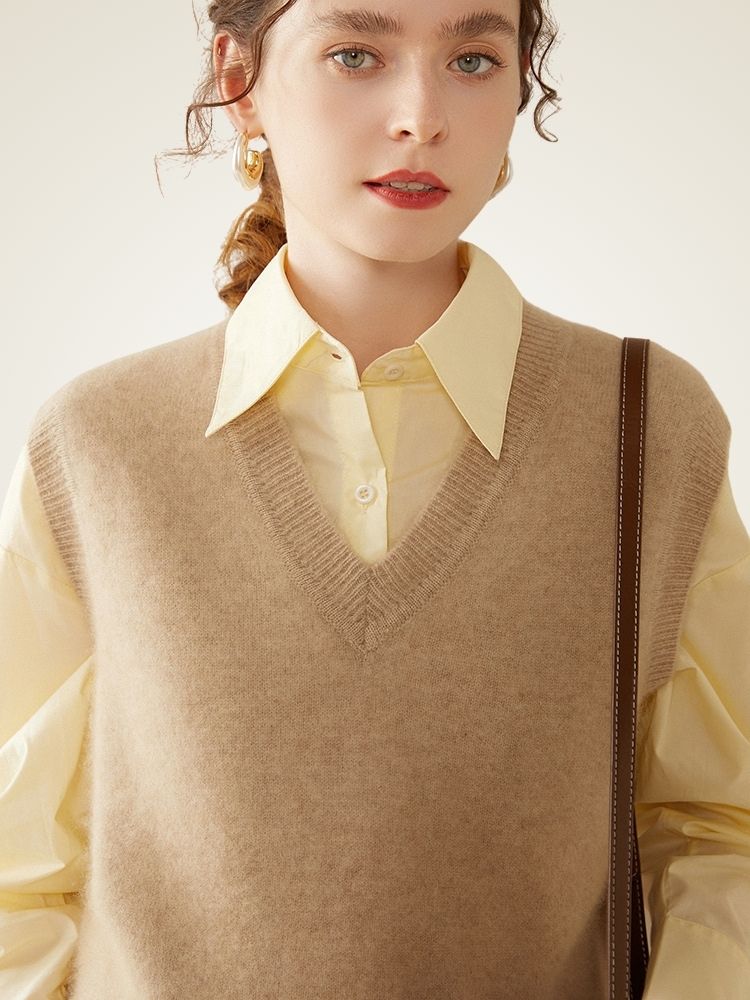 Lorene - Classic Cashmere Vest