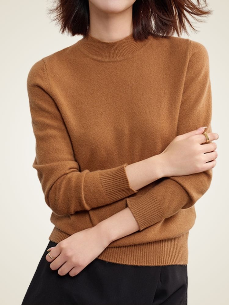 Sialora - Crewneck Cashmere Sweater