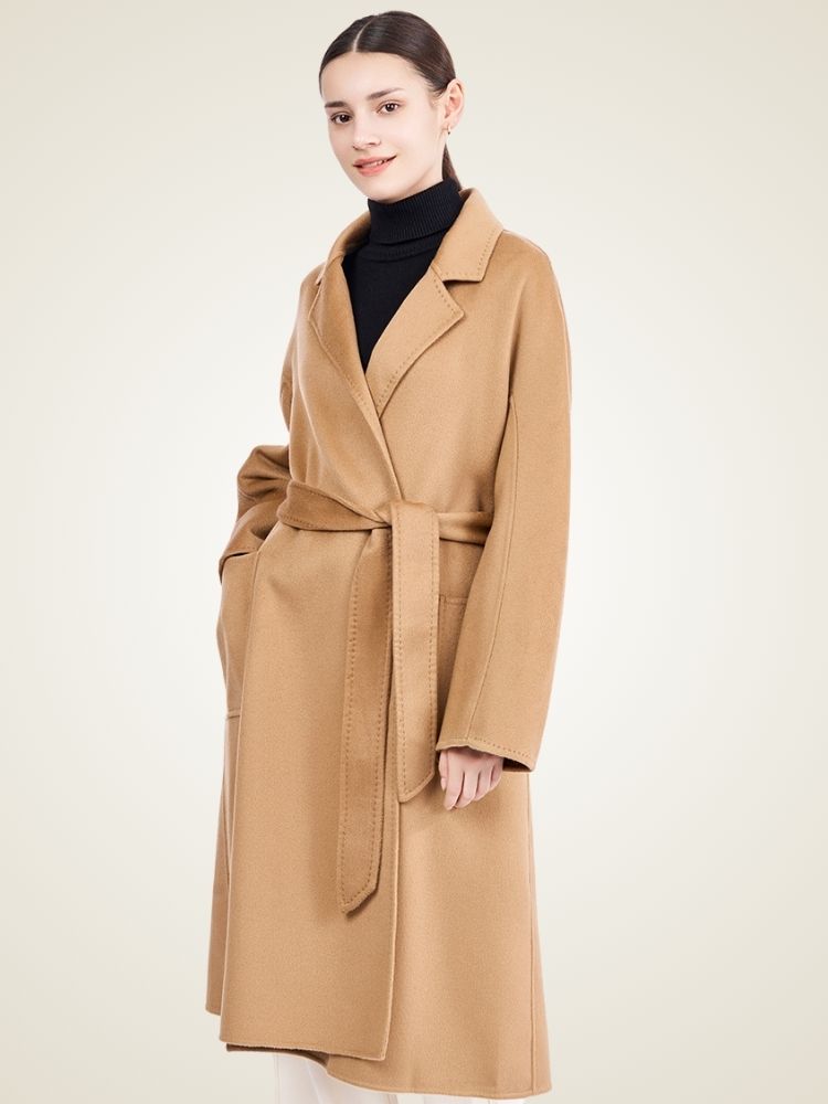 Sofia - Long Cashmere Coat
