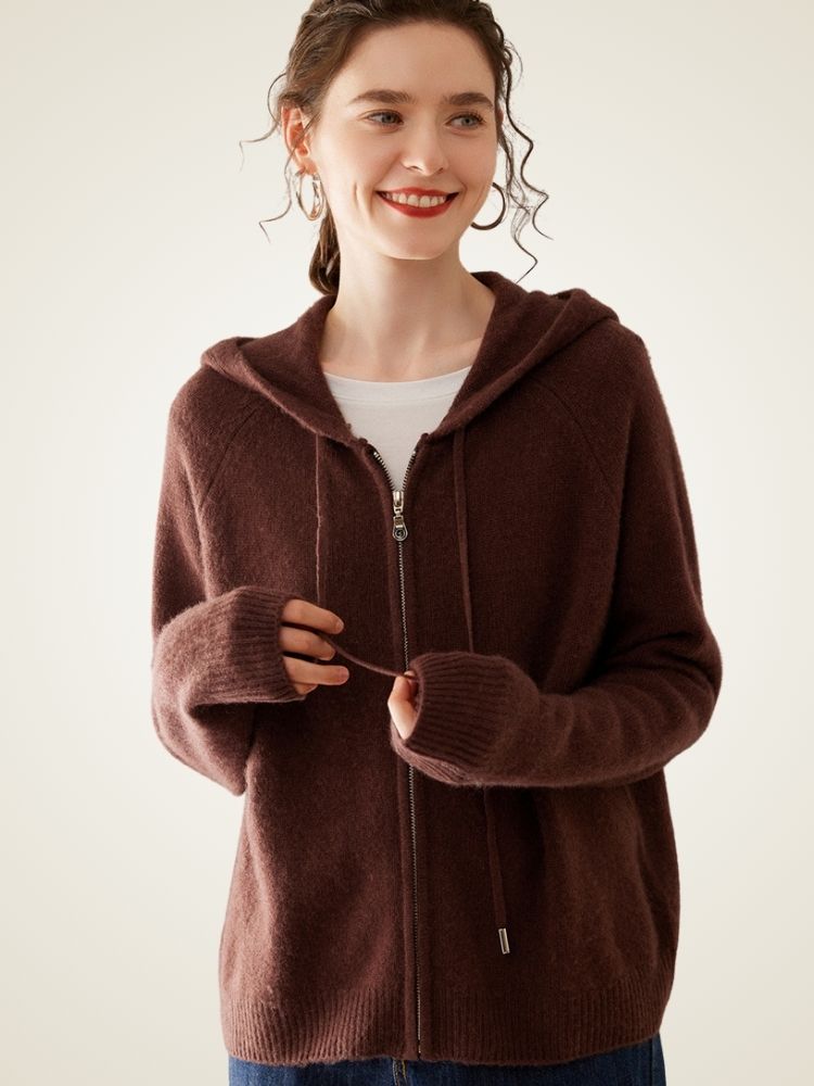 Andelis - Classic Cashmere Hoodie
