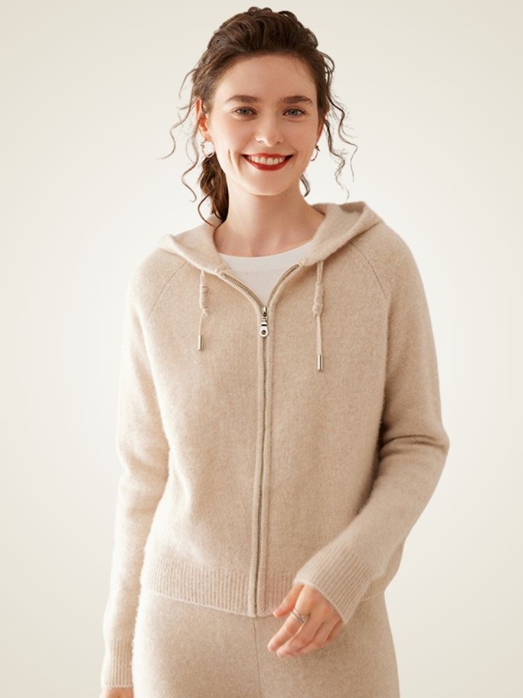 Andelis - Classic Cashmere Hoodie