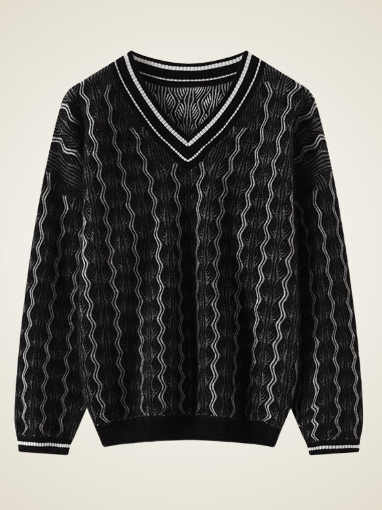 Aurenia -  V-neck Cashmere Jumper