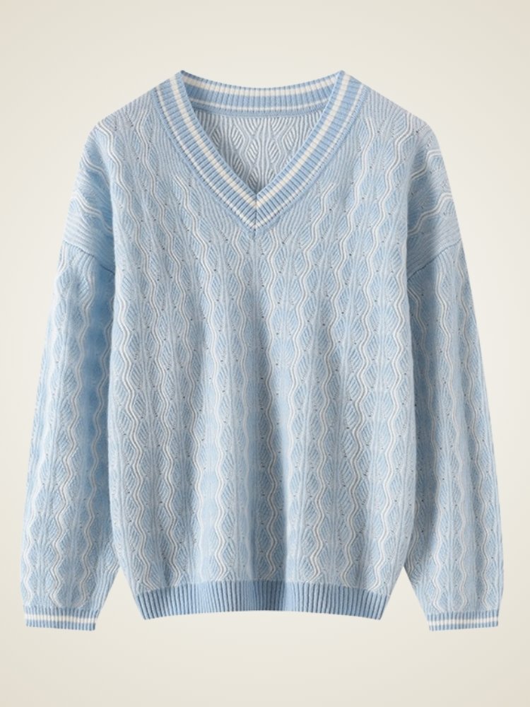 Aurenia -  V-neck Cashmere Jumper