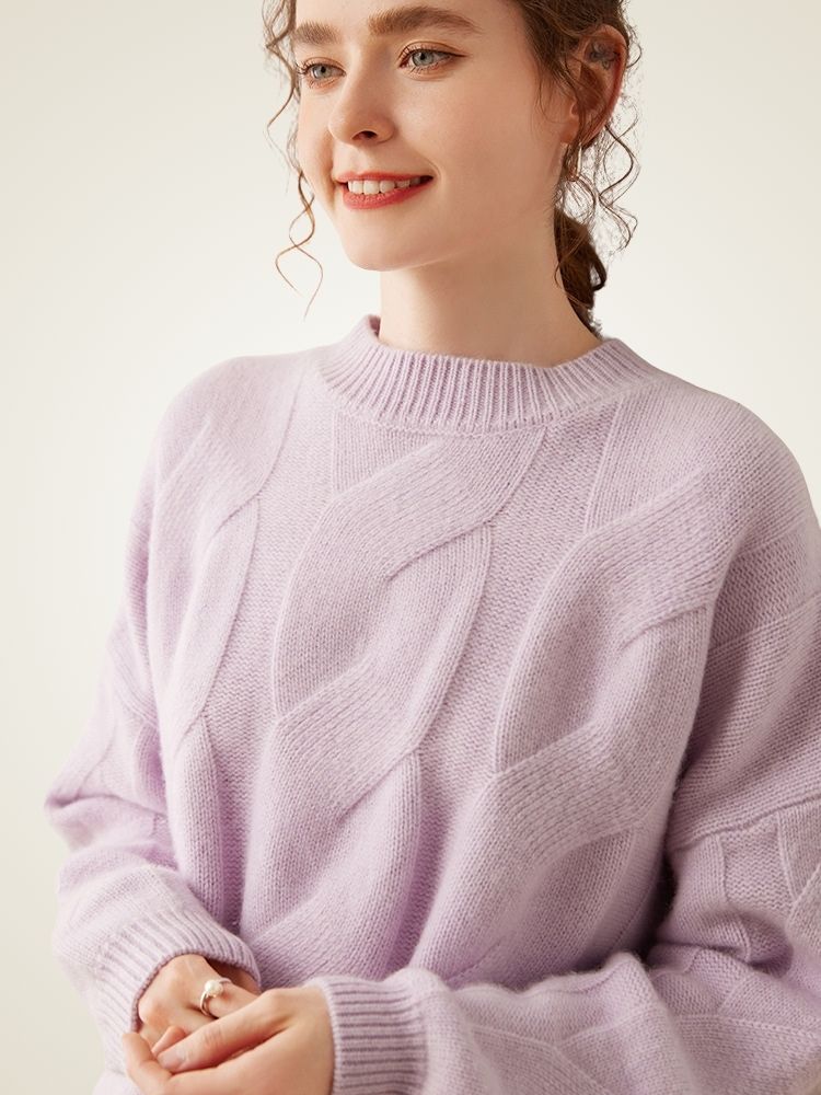 Eralith -  Cable  Knit Cashmere Sweater