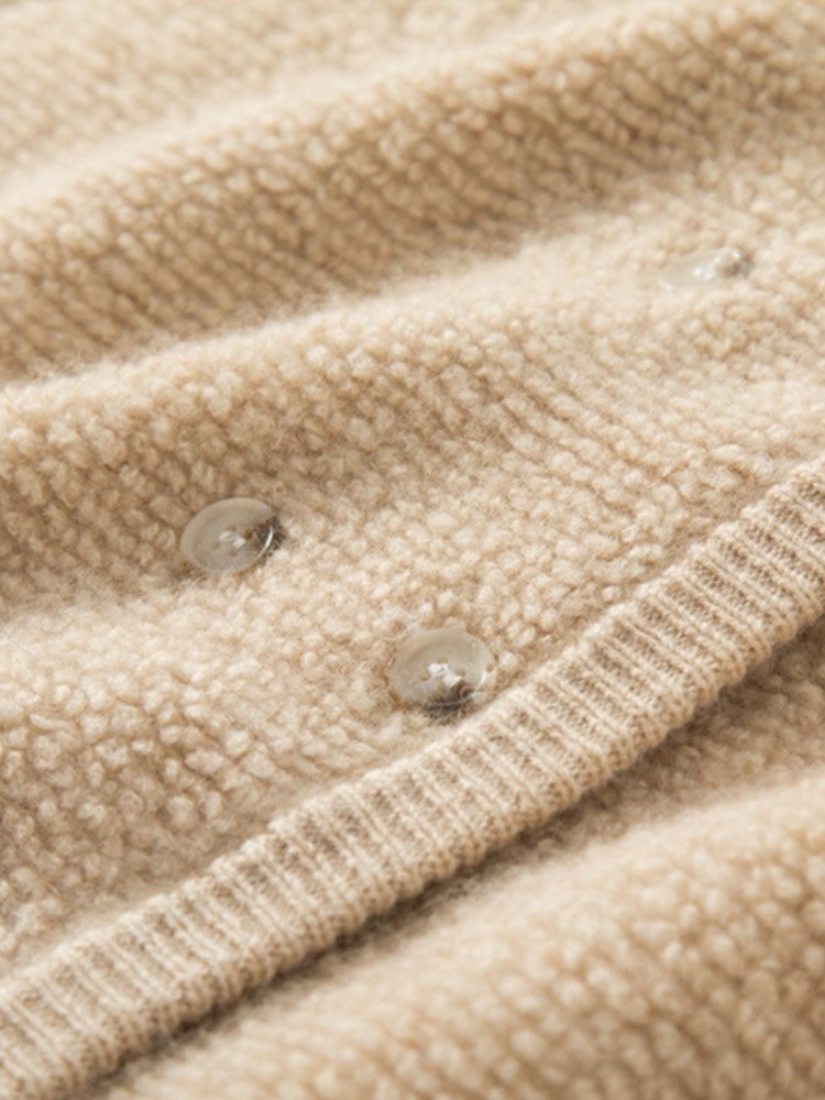 Kelyndra -  Textured Cashmere Vest