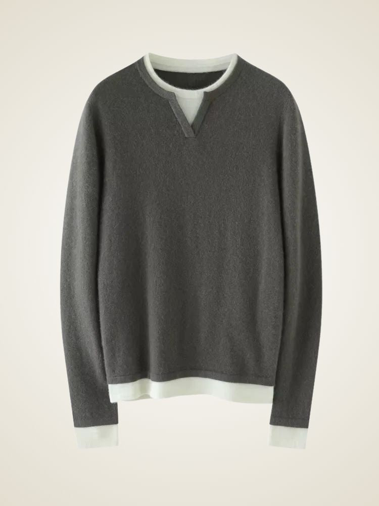 Amber - Crewneck Cashmere Sweater
