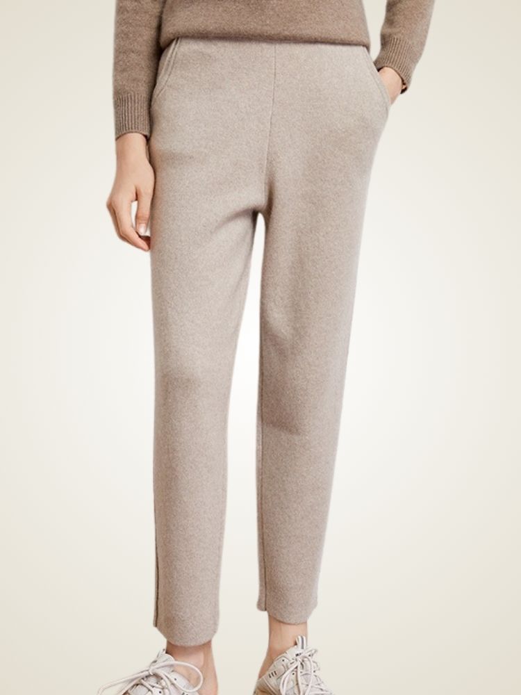 Clelia - Tapered Cashmere Pants