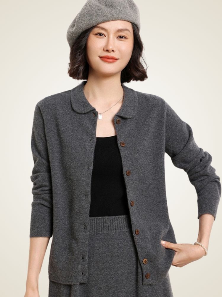Edra - Buttoned Cashmere Cardigan
