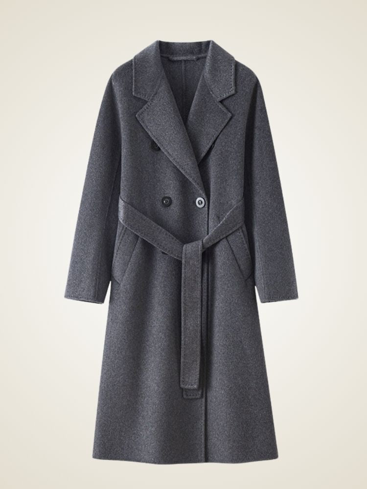 Ayana - Double-Breasted Cashmere Coat
