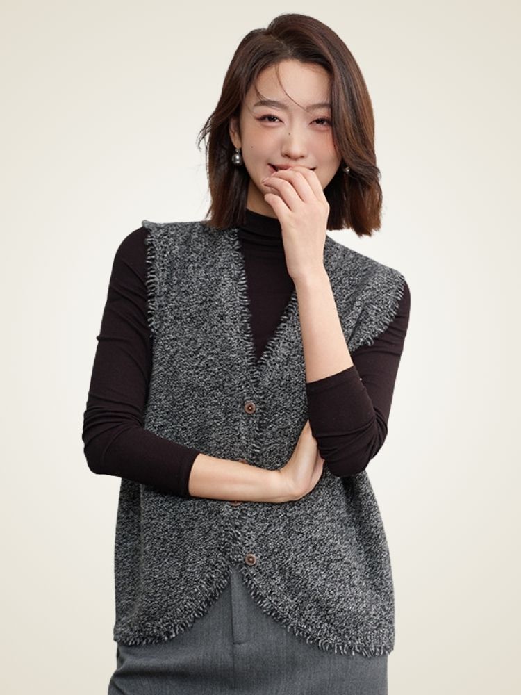 Ailani - Tailored Cashmere Vest