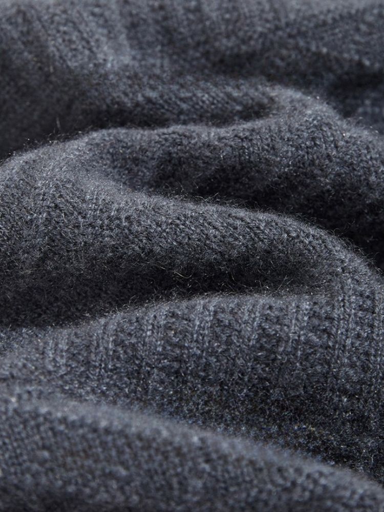Grayson - Artisanal Knit Cashmere Crewneck