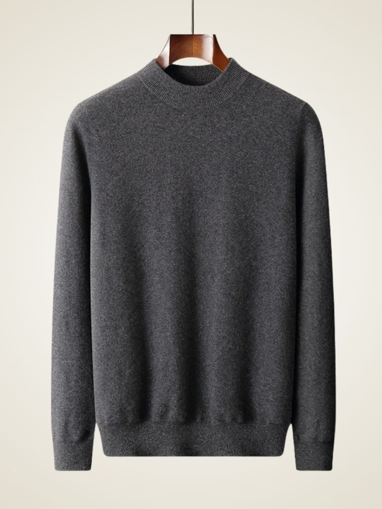 Jude - Cashmere Mock-Neck Sweater