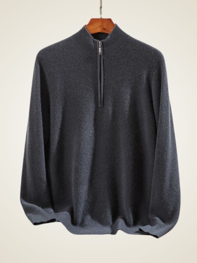 Caspian - Half Zip Cashmere Sweater