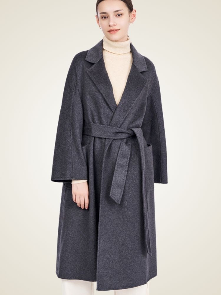 Sofia - Long Cashmere Coat