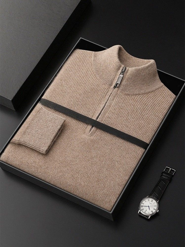 Asa - Half Zip Cashmere Sweater