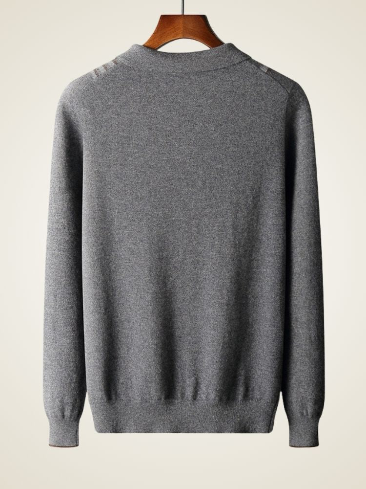 Clay - Cashmere Polo Sweater