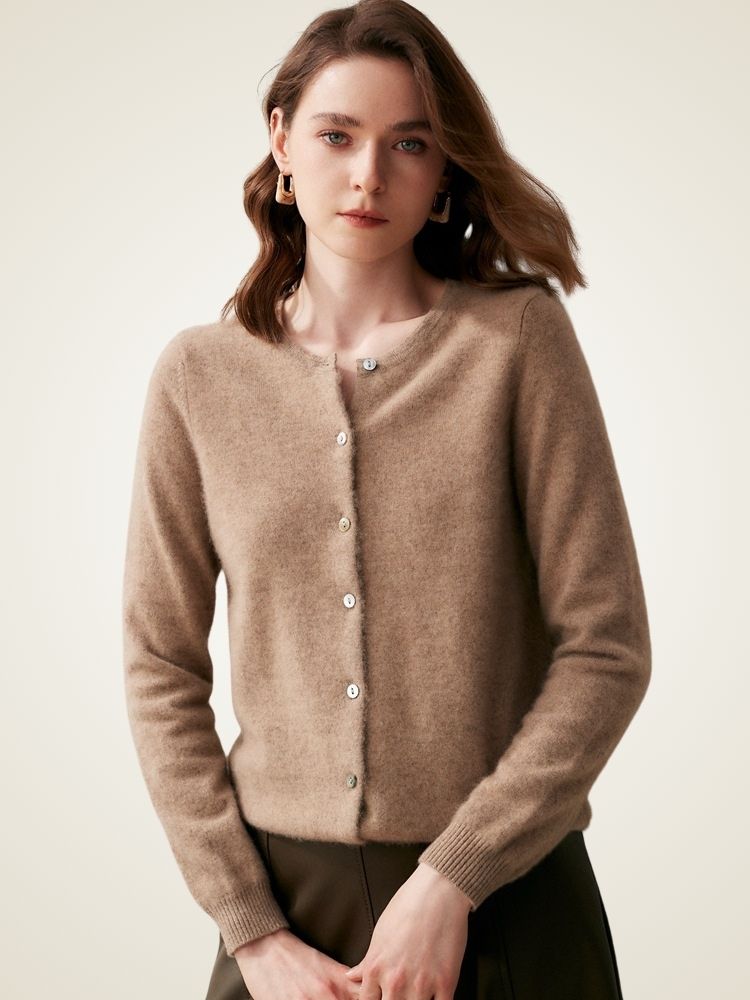 Lyn - Pure Cashmere Cardigan