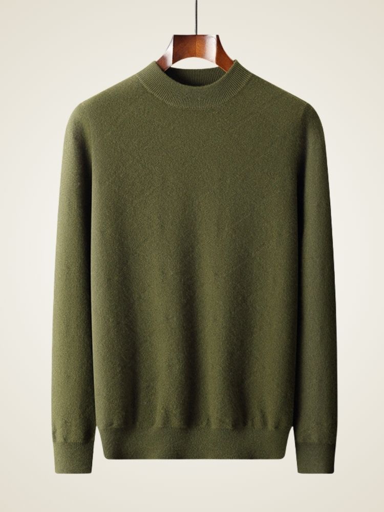 Jude - Cashmere Mock-Neck Sweater