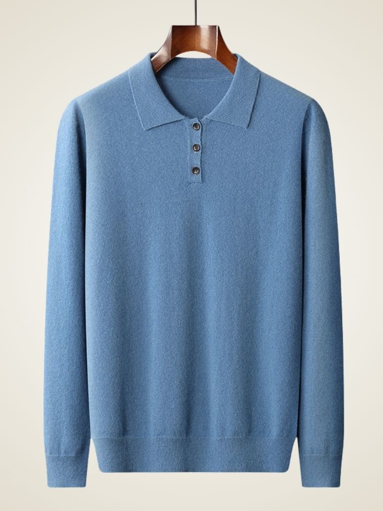 Finn - Polo Cashmere Sweater