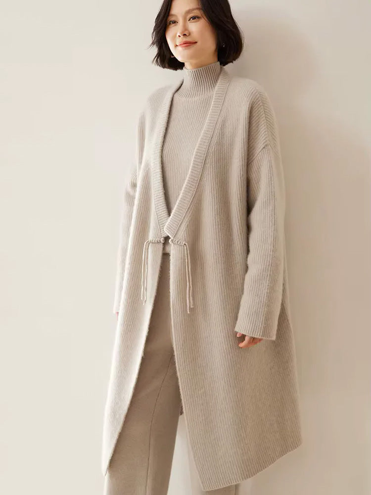 Julia - Long Cashmere Cardigan