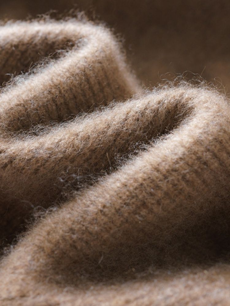 Cedric - Long Sleeve Cashmere Polo Sweater