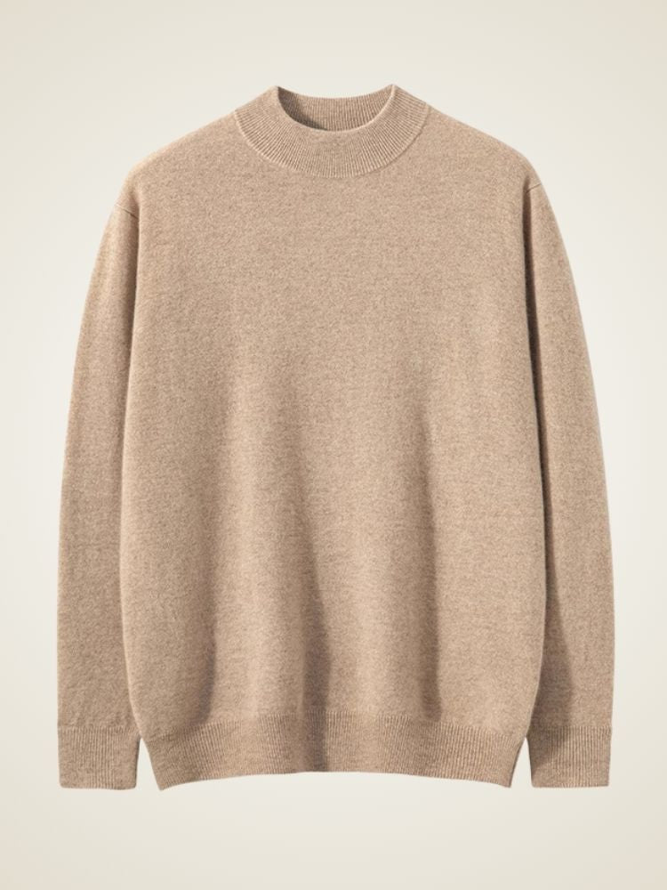 Bowen - Mock Neck Cashmere Sweater