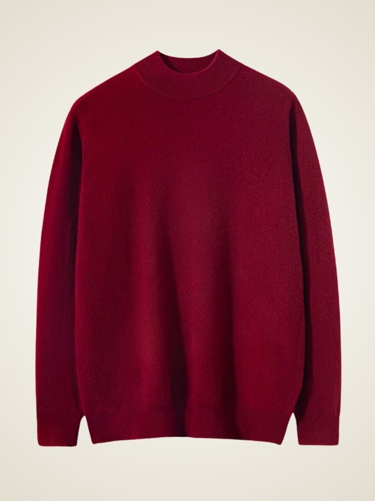 Bowen - Mock Neck Cashmere Sweater
