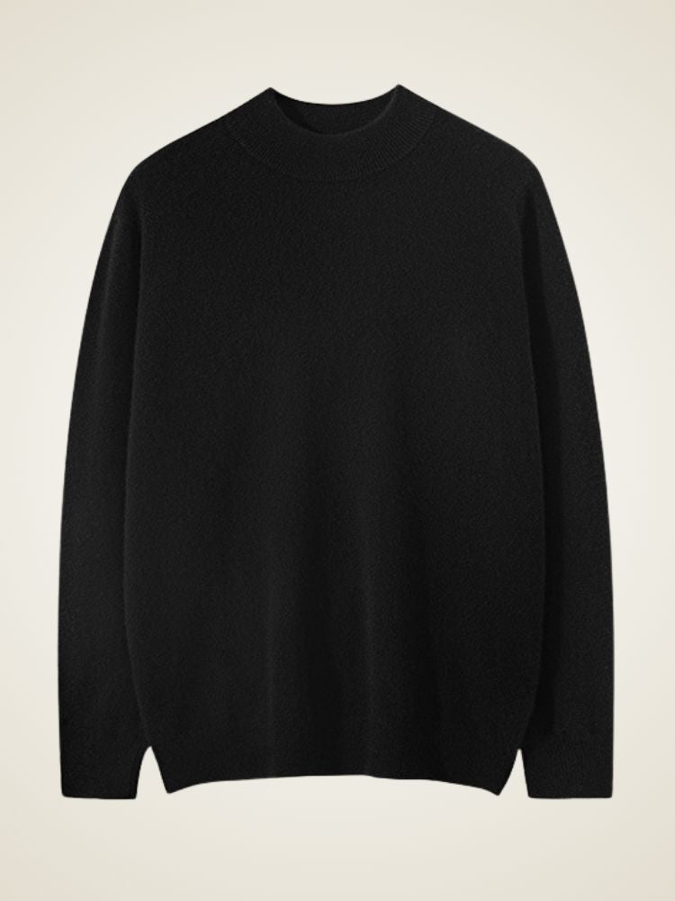 Bowen - Mock Neck Cashmere Sweater