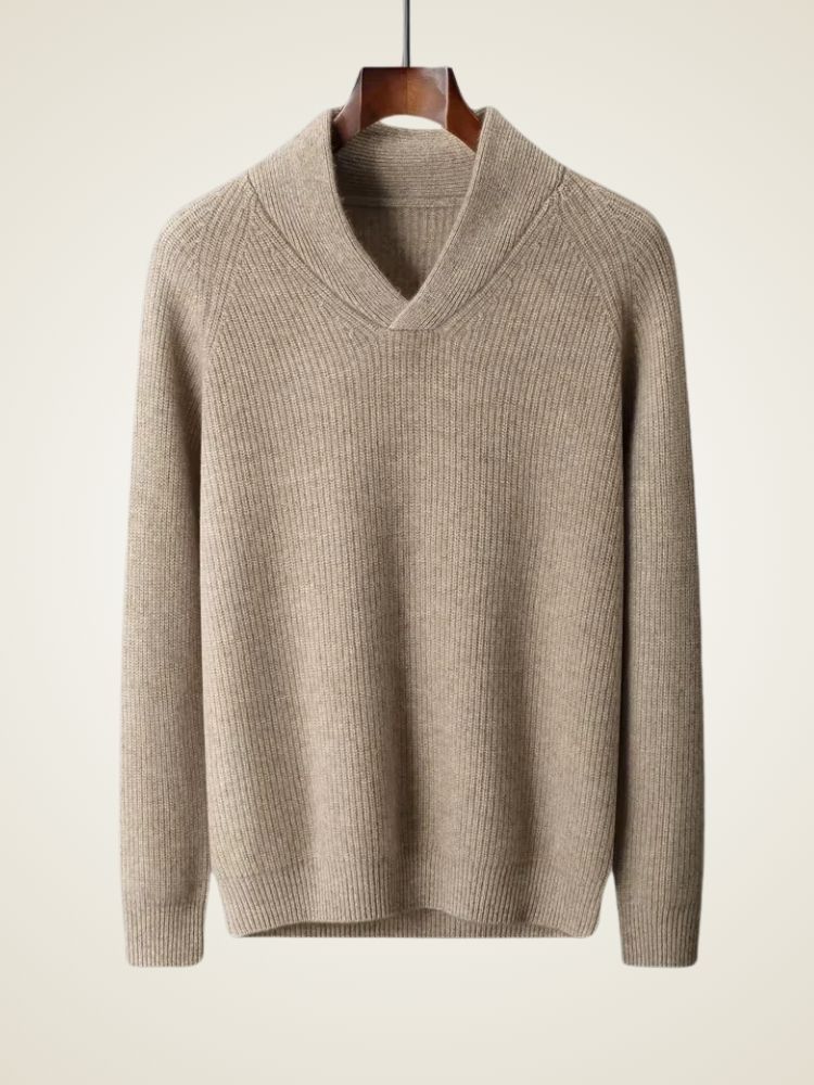 Edward - Shawl Collar Cashmere Sweater