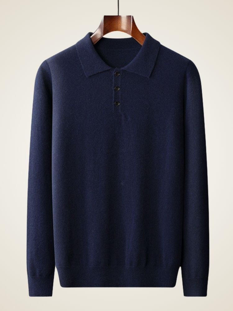 Finn - Polo Cashmere Sweater