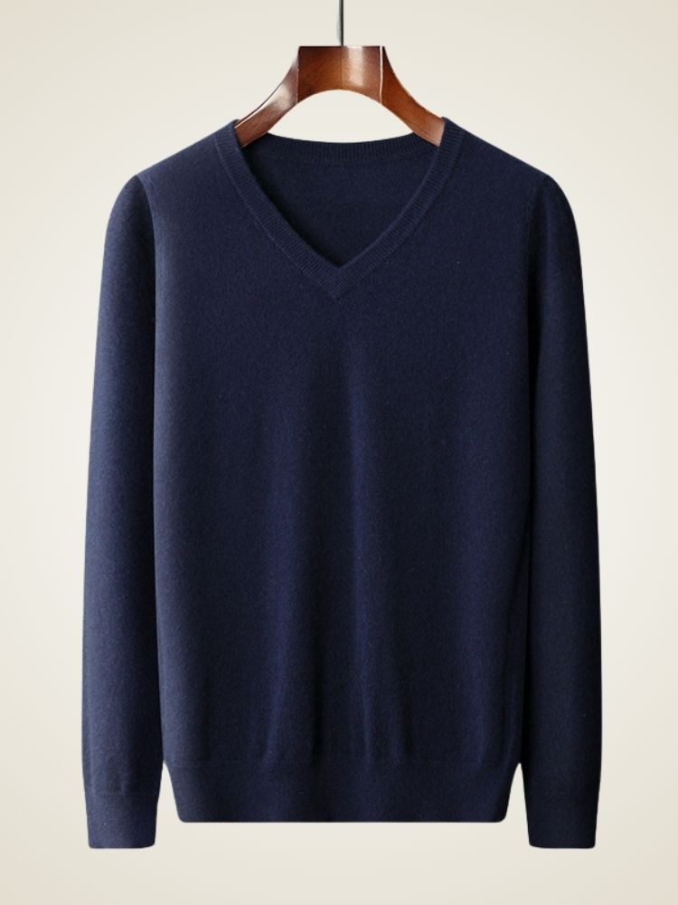 Dean - V-Neck Cashmere Sweater