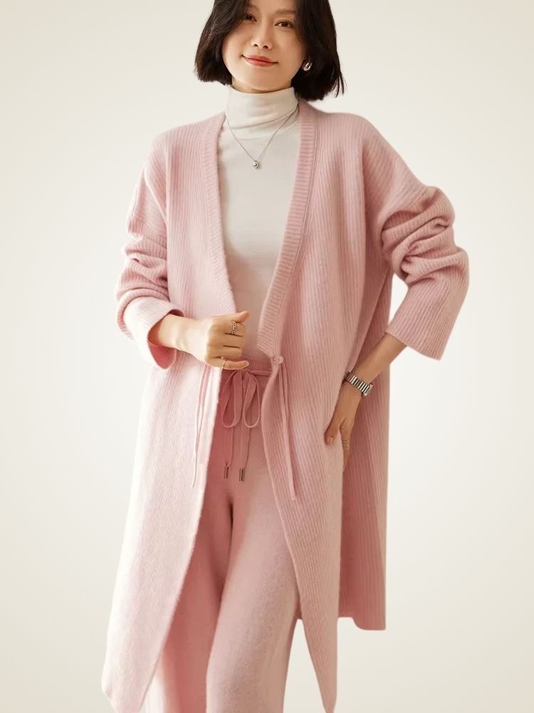Julia - Long Cashmere Cardigan