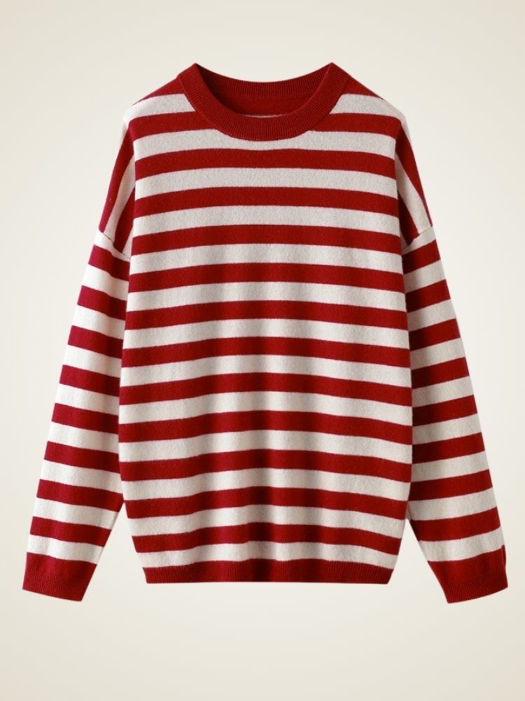 Melindra -  Striped Cashmere Sweater