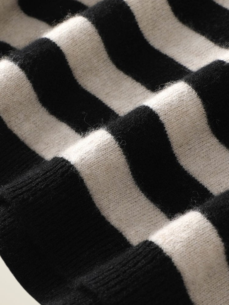 Melindra -  Striped Cashmere Sweater