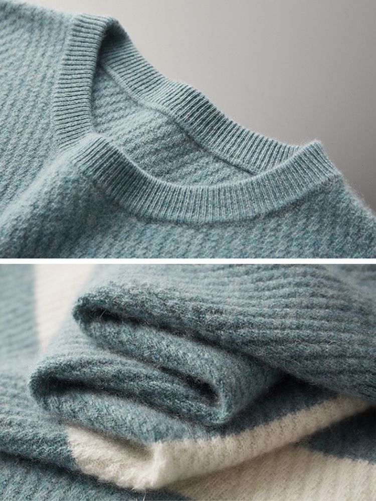 Lane - Striped Cashmere Sweater